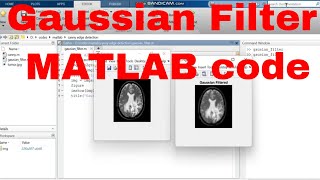 Gaussian Filter Image Processing Matlab Code  Gaussian Filter Image Processing [upl. by Aligna]