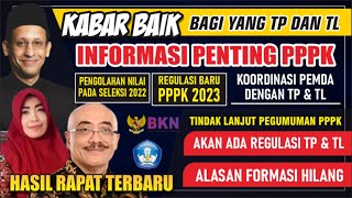 🔴KABAR GEMBIRA P1P2P3 YANG BELUM LOLOS DI PPPK 2022  KORDINASI STATUS TP ATAU TL WAJIB SIMAK [upl. by Ethan]