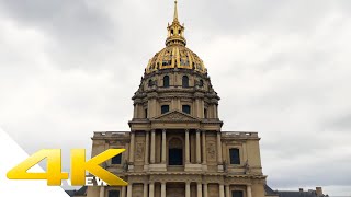 Napoleons Tomb 4K  Hôtel des Invalides Paris  France  Dome des Invalides [upl. by Heng]