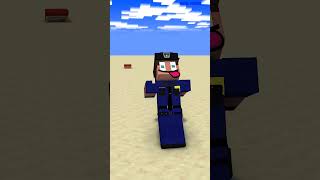 HELP Herobrine vs Vampire vs Police Bones  Imagine Dragons herobrine bones minecraft shorts [upl. by Akimehs124]