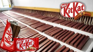 How KitKats Are Made In Factory Full KitKat Factory Process [upl. by Ariayek]