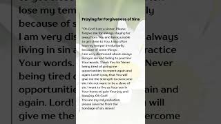 Forgive Me Lord A Sincere Prayer for Redemption PrayerForForgivenessRepentanceOvercomingSin [upl. by Charil505]