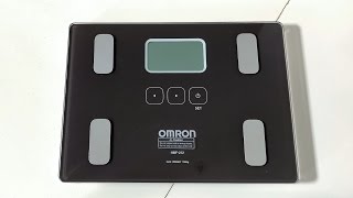 Omron Body Composition Monitor HBF 212 omron [upl. by Fanchette651]