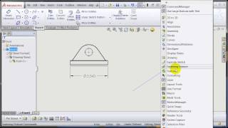 SolidWorks Drawing  Colours Options [upl. by Nnylacissej]