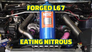 Forged L67 Supercharged Calais E85 amp Nitrous Tune Featuring Haltech [upl. by Ernestine232]