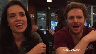 ONE CHICAGO DAY 2019 Nick Gehlfuss and Torrey DeVitto talk Manstead and CHICAGO MED [upl. by Inaja]