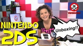 Nintendo 2DS  Unboxing Handson mit der neuen mobilen Konsole [upl. by Dorine405]