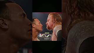 The Rock vs The Undertaker  Then vs Now  Edit [upl. by Ynalem]