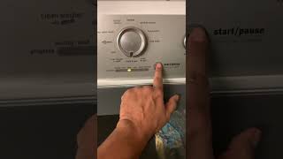 Maytag Bravos Washer wont spin  quick and easy reset [upl. by Wilhelmine914]