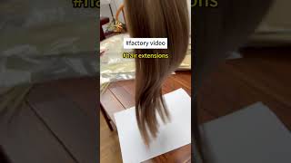 How To Make Tips Extensions 💃🏻💃🏻 FTSTYLEUHAIR [upl. by Lovich]