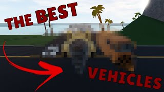 The BEST Vehicles for Each Derby Tier  Car Crushers 2 Roblox [upl. by Suhpoelc]