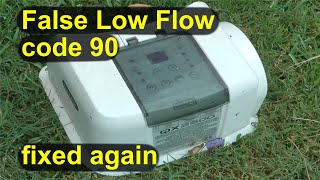 Intex Salterwater False Low Flow Error 90 part II [upl. by Bravar]