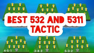 Best 532 and 5311 tactic  osm tactic [upl. by Artenehs]