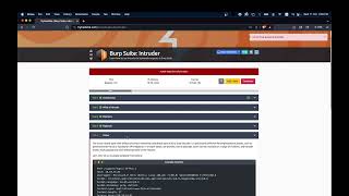 Burp Suite Intruder  Tryhackme THM walkthrough [upl. by Vogeley]