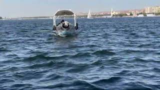 Sailing Down Nile River Near Aswan Egypt on Felucca 1 [upl. by Manley546]