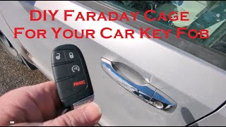 Faraday pouch with key fob test [upl. by Nnyletak]