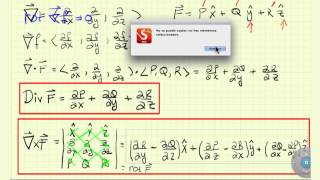 video de rotacional y divergencia en rectangulares [upl. by Enylecoj]