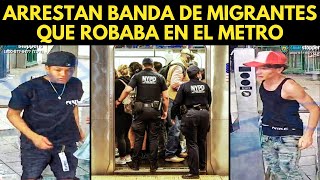 ARRESTAN BANDA DE INMIGRANTES QUE ROBABAN EN EL METRO DE NUEVA YORK [upl. by Staford]