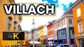 VILLACH 🇦🇹  Walking Tour  4K60fps [upl. by Neu113]