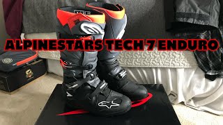 Alpinestars Tech 7 Enduro Boots any GOOD [upl. by Bridgid348]