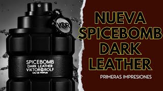 NUEVA SPICEBOMB DARK LEATHER 2024  Unboxing y primeras impresiones ¡Compra a ciegas 🆕💣 [upl. by Kacy]