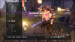 ESO PVP 1v1  🐲🌪️🐲Hybrid Dragonknight vs Stamina Sorcerer [upl. by Eerot124]