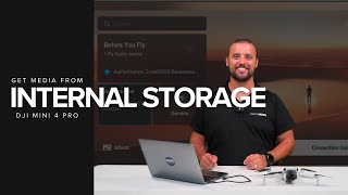 DJI Mini 4 Pro  How To Get Media Off Internal Storage [upl. by Imoyik]