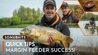 Quick Tips  Margin Feeder Fishing For BIG Carp  Michael Buchwalder [upl. by Grey590]