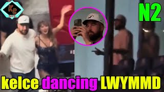 SWEET Travis Kelce SINGING amp DANCING to LWYMMD of Taylor Swift at N2 Eras Tour Gelsenkirchen [upl. by Aeriell951]