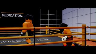 Roblox Prizefighter Boxing  Folding Up Anthony Bones and Pierre Archer Before Undisputed Drop [upl. by Gretna]