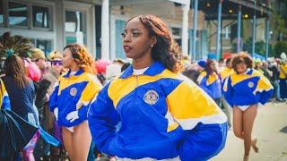 LLI Marching Band amp Starlettes  Fall In Love Krewe of Rex 2019 [upl. by Youngman691]