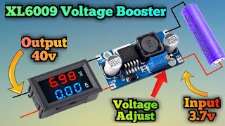 DC to dc Booster module XL6009  DC To DC Boost Converter XL6009 Step Up Module  Technical Ankur [upl. by Nesyaj]