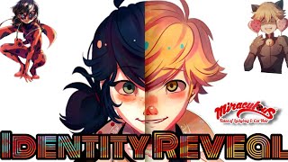 Ladybug Identity Revealed  Onesided Reveal part1  Miraculous Story  Adrienette Story [upl. by Aisatsana133]