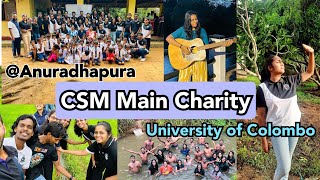 CSM main charity Catholic students Movement University of Colombo university life uni life UOC [upl. by Nylahsoj]