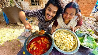 kappa and kerala style kudampuli meenkari cooking and eating with family🔥 [upl. by Ikram]