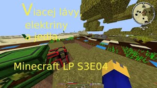 Viacej lávy elektriny a jedla  Minecraft LP S3E04 [upl. by Htenay]