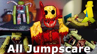 Residence Massacre Night 2  All Jumpscares and Scary Moments ROBLOX [upl. by Marsland]