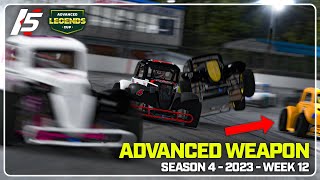 Advanced Legends  Langley Speedway  iRacing Oval [upl. by Wolfgang]