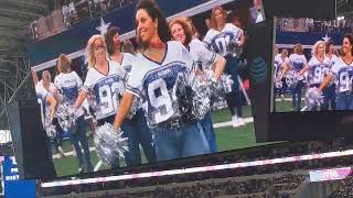 60th anniversary of Dallas Cowboys cheerleaders halftime show 111421 Cowboys vs Falcons [upl. by Bolme]