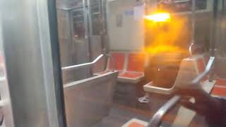 SEPTA BroadStreetLine Ride on the Southbound Express From Fern Rock to City Hall SS [upl. by Sirob260]