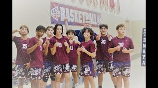 2023 Boys Volleyball Tenaya vs Ahwahnee middle school fresno california 4K [upl. by Neit]