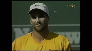 2001 Indian Wells QF  Sampras vs Rafter Rai Sport [upl. by Benedict918]