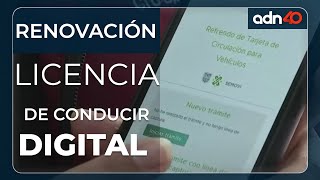 Renovación de licencia de conducir en CDMX mediante app [upl. by Yatnoed]