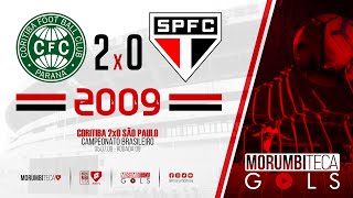 Coritiba 2x0 São Paulo  Brasileiro 2009  Rodada 09  05072009 [upl. by Aicella]