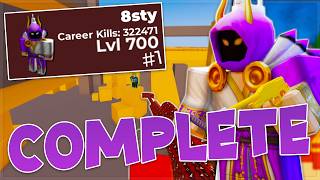 I HIT LEVEL 700 in Arsenal Road To Level 700 Final Roblox Arsenal [upl. by Maida410]