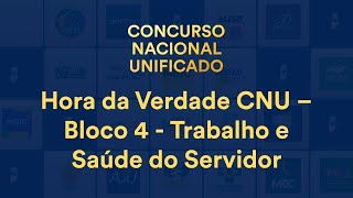 Hora da Verdade CNU – Bloco 4 Direito do Trabalho  Prof Antônio Daud [upl. by Kerby113]