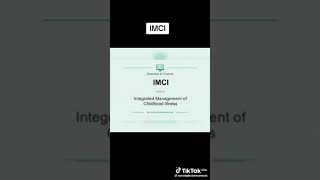 IMCI OVERVIEW [upl. by Eilyw477]