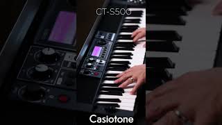 Casiotone CTS500 Realtime Control casio synthesizer musicproduction [upl. by Nesnej58]