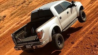 Ford Raptor Gen 1 ripping the track at the Cycle Ranch in Floresville TX Jan 2023 [upl. by Felton4]