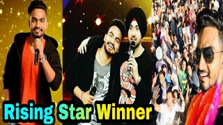 Rising Star 2017 Final Winner is Bannet Dosanjh Video with Family [upl. by Adaj]